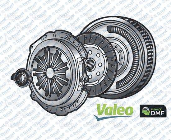 VALEO 837049 Dmf Volanli Debriyaj Seti Bmw 520 525 E39 320 323 E46  ####